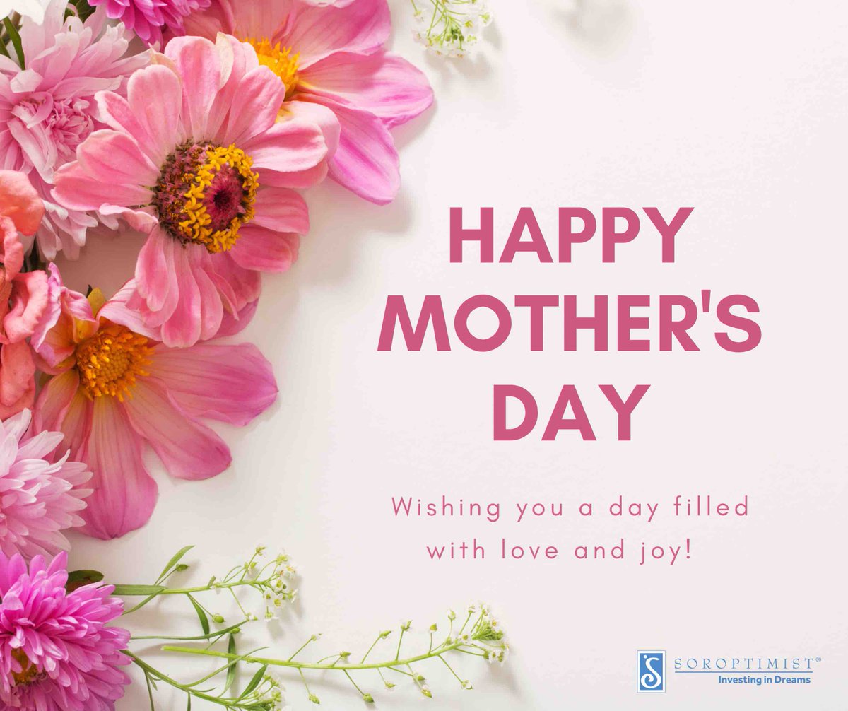 Happy Mother’s Day! Today we celebrate all that you do for your family, children and community. 💐