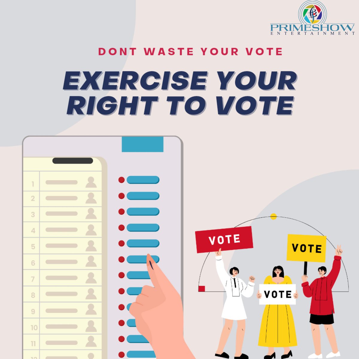 Stand up for democracy by casting your vote tomorrow!! Your choice determines the path we take as a nation. Choose leaders who champion your ideals and visions for the future. #Elections2024 #GeneralElection2024