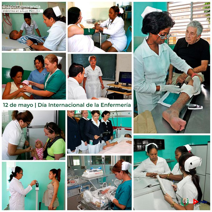 🇨🇺 On this #InternationalNursingDay we want to extend our congratulations to those valuable professionals who are the essence and support of the National #HealthSystem.
Thank you for the dedication and sensitivity with which they defend the health of our people.