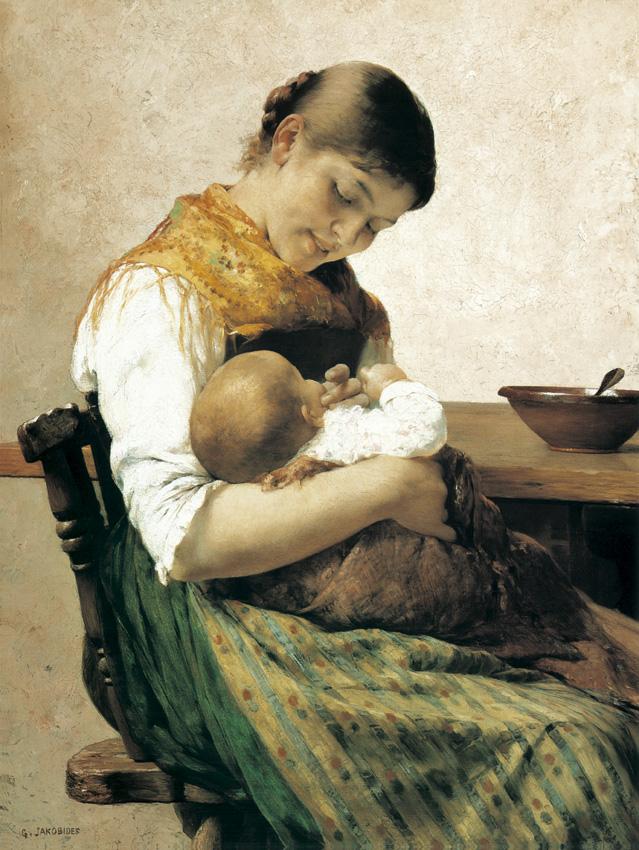 'Μητρική Στοργή' (1889) 🎨 Γιώργος Ιακωβίδης