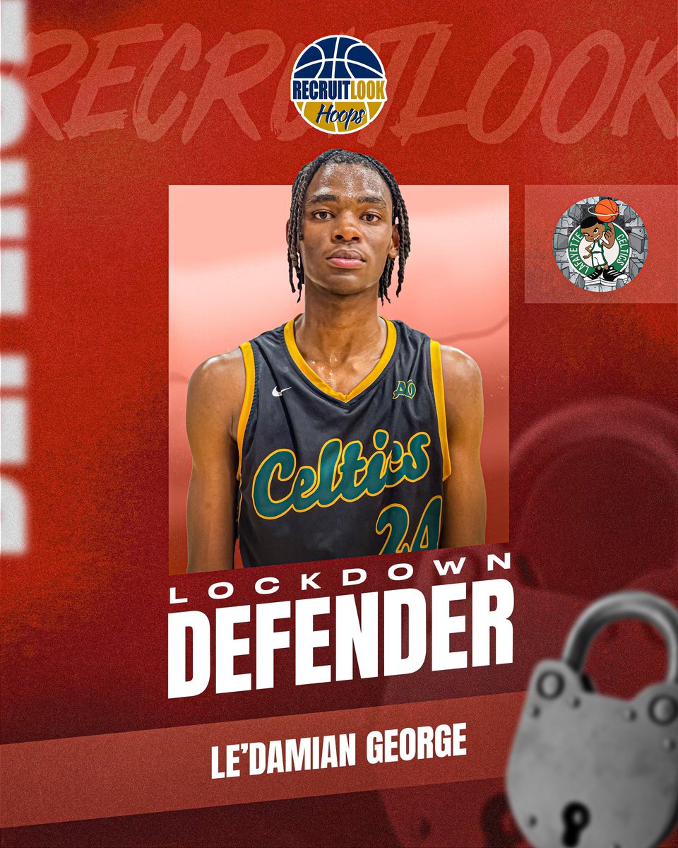 2026 | Le’Damian George | #RLHoops

✅ Excellent rebounder in traffic
✅ Ability grab &amp; score in transition 
✅ Active hands in passing lanes 
✅ Guards all 5 positions 
✅ Developing midrange jumper