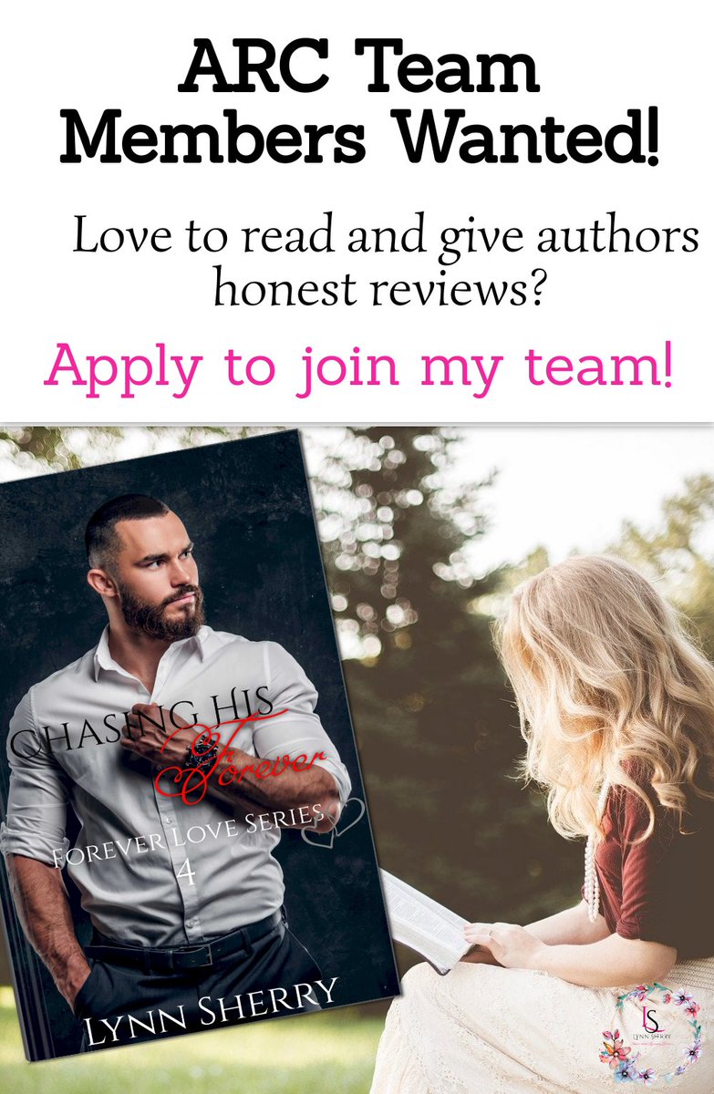 ARC Team Members Wanted!
Want to join Lynn Sherry's ARC team and be the first to get to read her stories? Then sign up below. 

rfr.bz/tldtwga

#arcteam #arc #lovereading #readromance