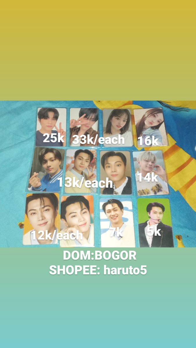 WTS PHOTOCARD JAY ENHYPEN wts pc haruto treasure wts pc jeongwoo treasure wts pc hanni new jeans wts pc yujin izone ive wts jay orange blood jay dicon dom Bogor yaa sayang ayo dibeli udah stop kolek nih:) #wts