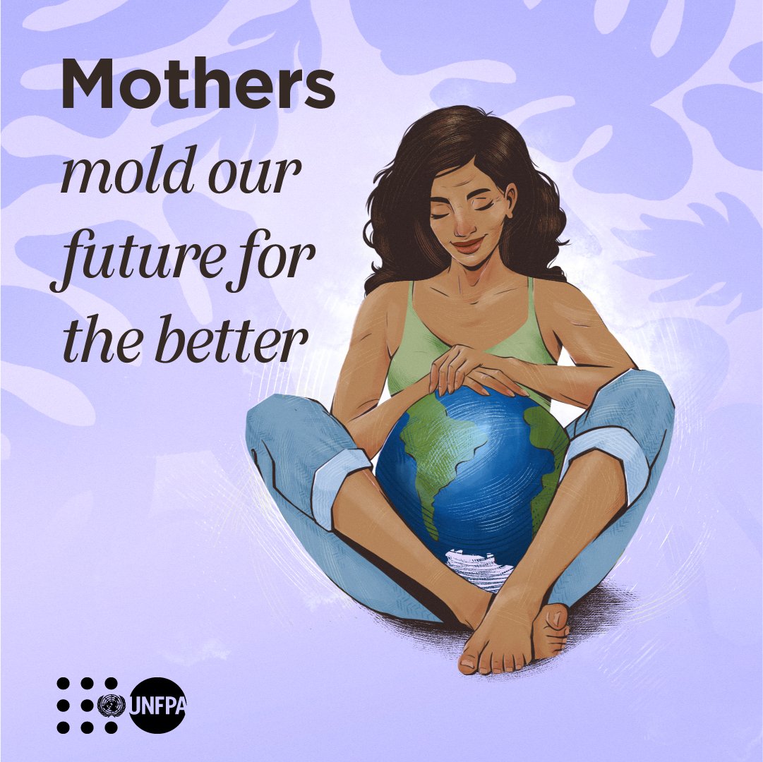 Mothers: 👶🏼 Bring new life into the world 👩‍👦 Raise and nurture their children 🚀 Help them reach their full potential Join @UNFPA—the @UN sexual and reproductive health agency—to celebrate mothers around the world for shaping #OurCommonFuture for the better 🧡 #MothersDay