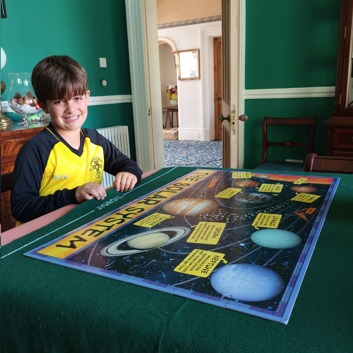 Scoring goals and solar system sunday