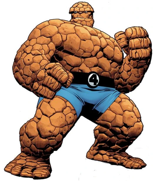 Comics History for #JewishHeritageMonth 

The Thing/Ben Grimm.

While not officially made canon until the 90s, Ben Grimm has been coded as Jewish for decades. Doesn't hurt that he's basically a Golem archetype (and that he was Jack Kirby's quasi-avatar).
