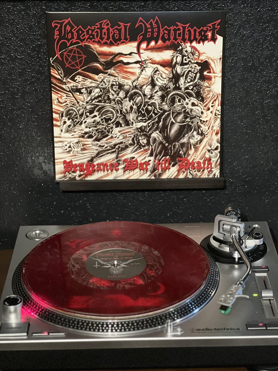 BESTIAL WARLUST “Vengeance War ‘till Death” 1994 #bestialwarlust #australianblackdeathmetal blood red vinyl 1of300 reissue 2024 @hellshead666 #hellsheadbangersrecords