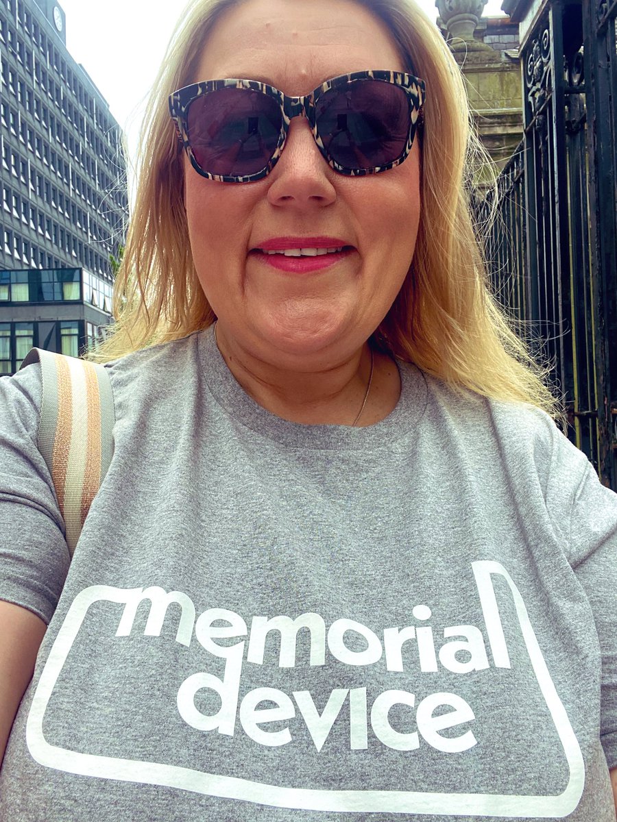Tshirt number 76 reporting for duty. @weare1of100 @memorialdevice