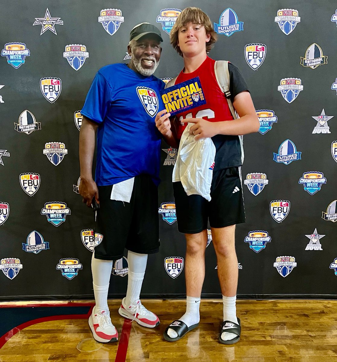 Thank you @FBUcamp for the experience and Top Gun invite! One step closer to the Freshman All American Bowl invite #allamerican #knockingonthedoor #hardworkpaysoff #TheYorkWay

@YorkRecruits @Cmac5313 @ErikRichardsUSA @RayIsaacSchool @TSSpeedAcademy @QBHitList