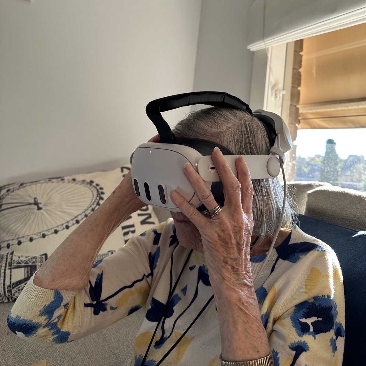 My grandma (97) absolutely dug her first VR experiences. Happy Mother’s Day, all!