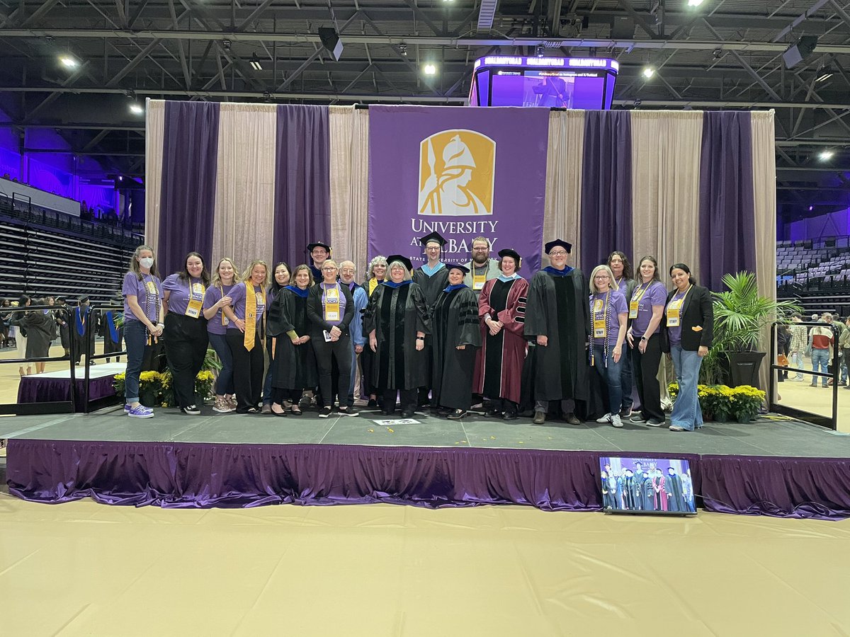 We’re having a great time at @ualbany commencement! Congratulations to all! #UAlbanyGrad