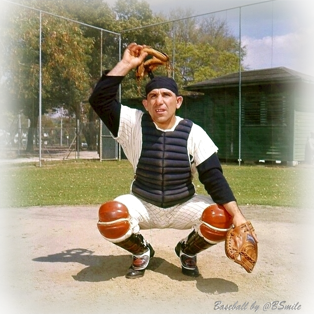 Happy Birthday In Heaven Yogi Berra ~ The beloved baseball legend was born in St. Louis on this day in 1925! #MLB #Yankees #History