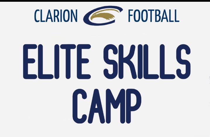 Thanks for a great experience this weekend! <a href="/CoachBeskid/">Pete Beskid</a> 

<a href="/ClarionFootball/">Clarion Football</a>