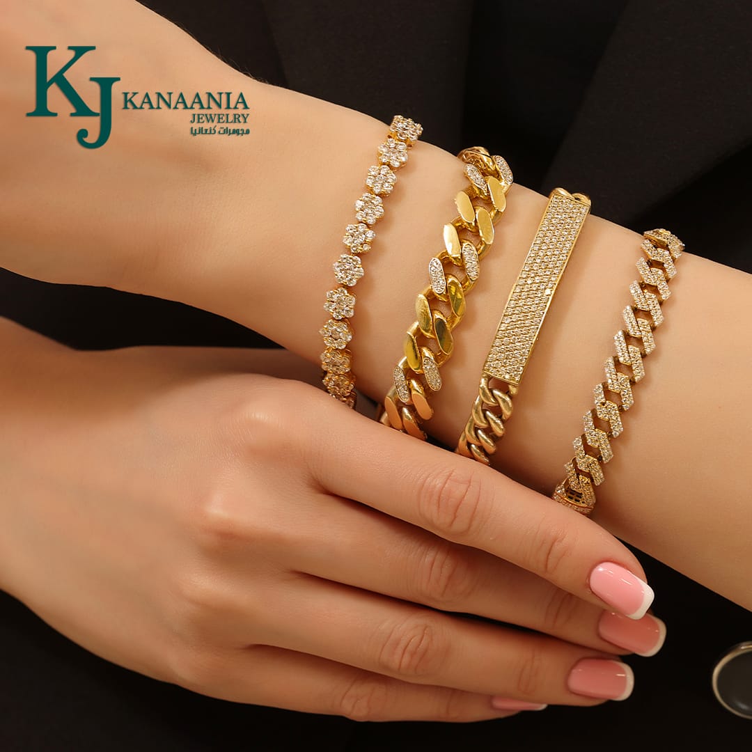 Signature Elegance: Explore Our 18K Gold Bracelet Collection, Join us at Kanaania Jewellery and find your next forever piece. #KanaaniaJewellery #GoldBracelets #18KGold #FineJewelry #EverydayLuxury
