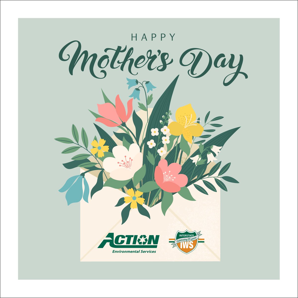 Happy Mother’s Day! We appreciate all the hardworking and wonderful mothers who care for us every day!
#InterstateWaste #InterstateWasteServices #ActionEnvironmental #ActionCarting #MothersDay #HappyMothersDay #Mom #Family #FamilyValues #Matriarch