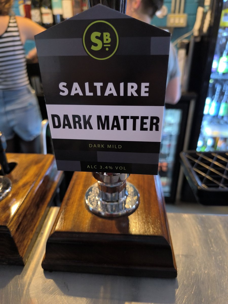 My favourite brewery has a new brew. <a href="/PearlJam/">Pearl Jam</a> <a href="/SaltaireBrewery/">Saltaire Brewery</a> #DarkMatter