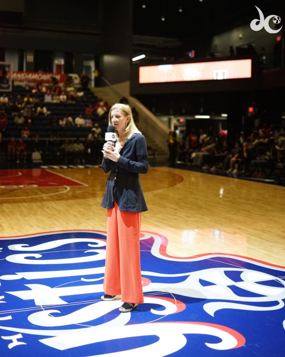 Want to know a secret? 👀 The WNBA Commissioner @CathyEngelbert is pulling up to D.C. for our game against the @AtlantaDream. It's a battle you don't want to miss, with an in-arena surprise you'll have FOMO if you do miss. bit.ly/3QJemVF
