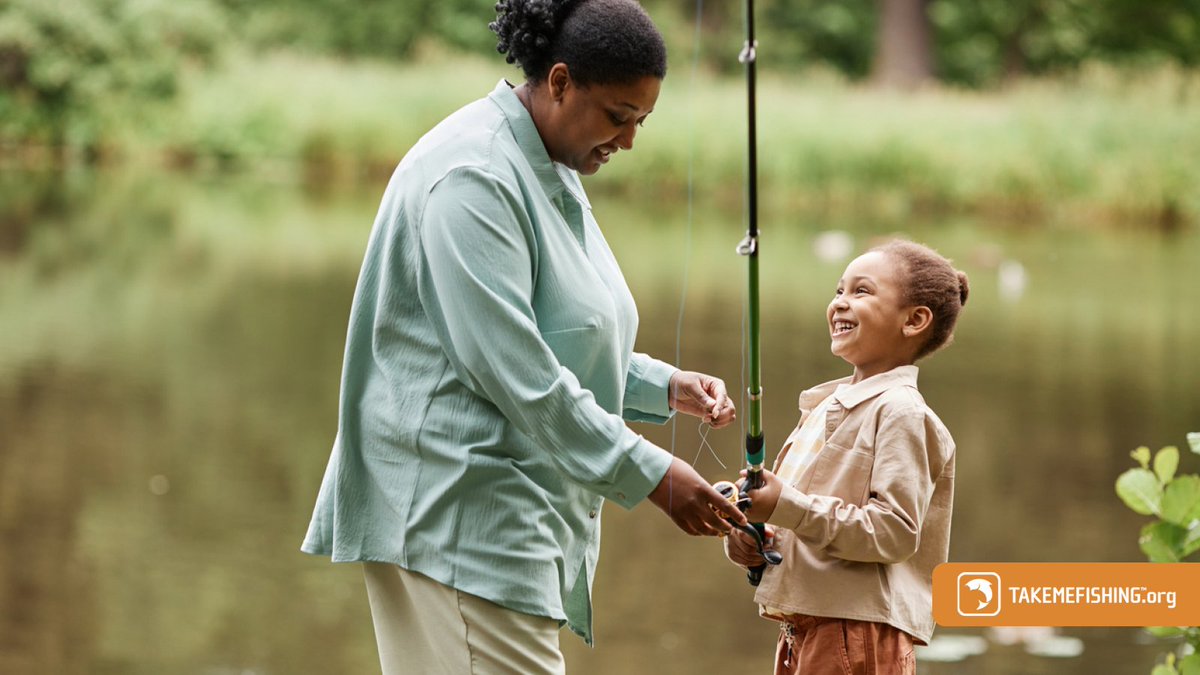 Thank you to the moms that taught us to walk. Taught us to use a fork. Taught us to tie our shoes. And importantly, taught us to fish. #MothersDay