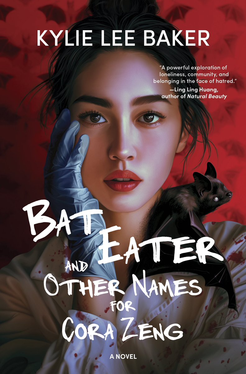 👻COVER REVEAL👻 BAT EATER, my adult horror debut, comes out 1/28/25! 🩸Chinatown NYC pandemic horror 🩸Chinese needle-neck hungry ghosts 🩸Serial k*ller who leaves bats with (or in) bodies