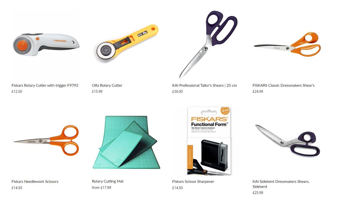 Tired of dull scissors ruining your crafting flow? Sharpen your creativity with Jaycotts' premium selection of shears, scissors, & rotary cutters! We have the perfect tool for every sewing, quilting, or craft project. Buy now. jaycotts.co.uk/collections/sc… #crafts #crafting