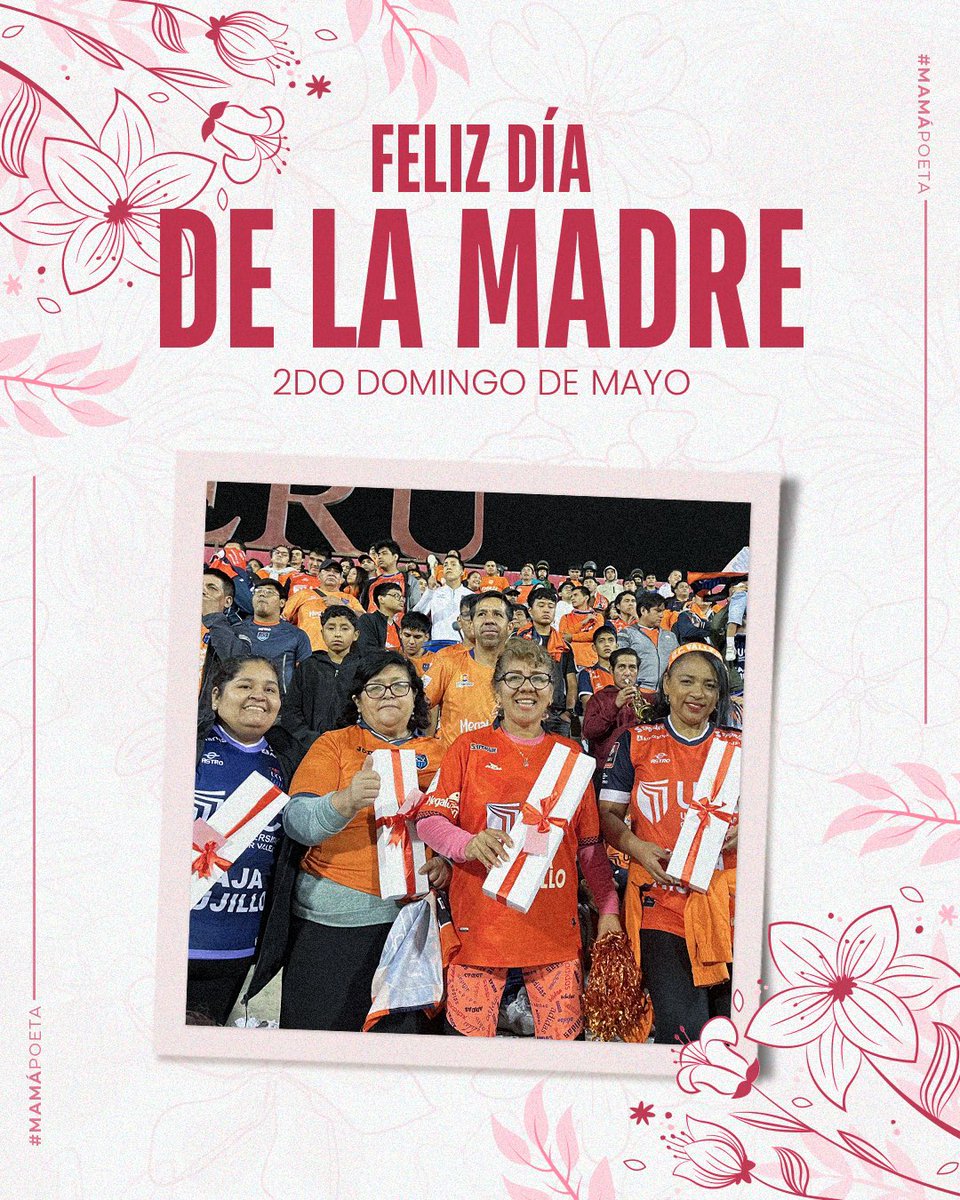 Mamá Poeta 🫶🏼 Nada se compara al amor de una madre, gracias por ser inspiración, guía y fortaleza, tu esfuerzo es nuestro ejemplo a seguir.⚽🧡 ¡Gracias por todo! #FuerzaVallejo #VallejoEsTrujillo #UnSoloCorazón