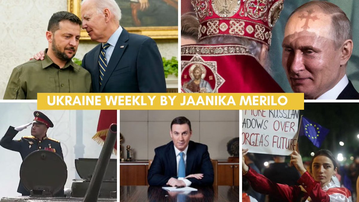 This week in my weekly LinkedIn report on Ukraine: - Victory parade and crowning of Putin - What is Putin most afraid of? - Russian Orthodox Church and Kremlin - marriage made in hell - Children of the Kremlin taking over - Ukrainian drones enforcing sanctions and oil cap and…