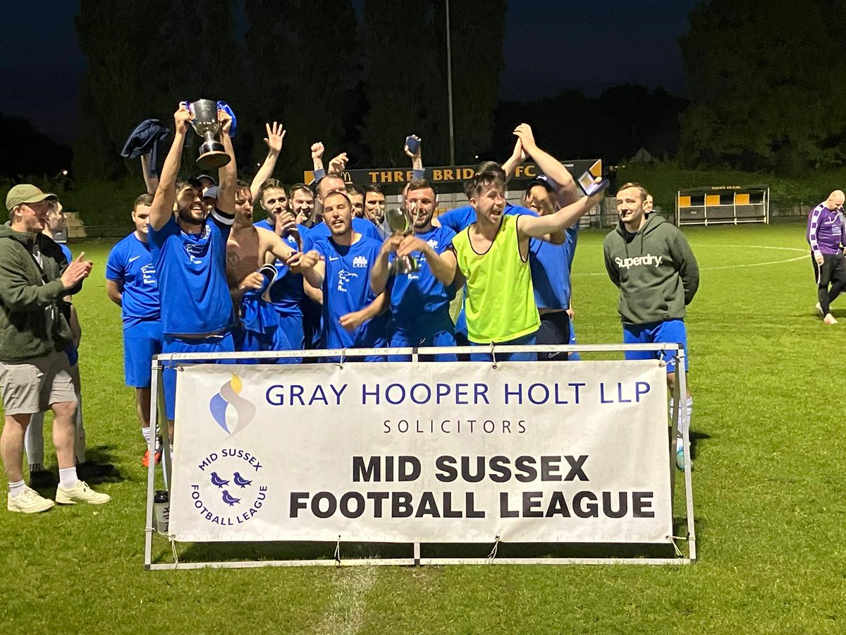 Charlwood Village were winners of the Stratford Challenge Cup at Three Bridges on Thursday following a 2-0 win against A.S. Crawley.