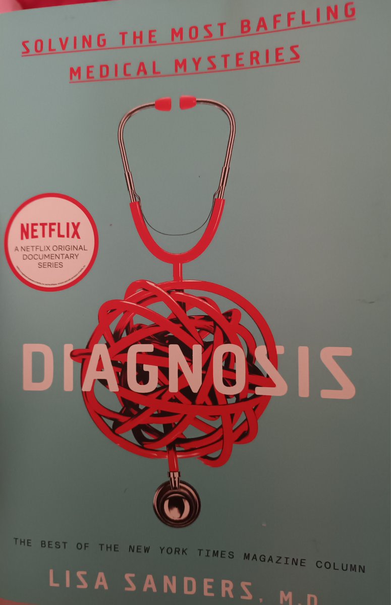 A gift from a patient...what a magnificent anthology in the mould of House M.D. @LisaSandersmd @hughlaurie 
#MedTwitter