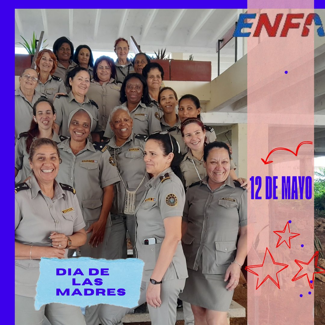A todas las madres cubanas, aduaneras, y en especial a las de la Escuela Nacional de Formación Aduanera: Muchas Felicidades y un día hermoso, #ENFamilia!!!!!!!