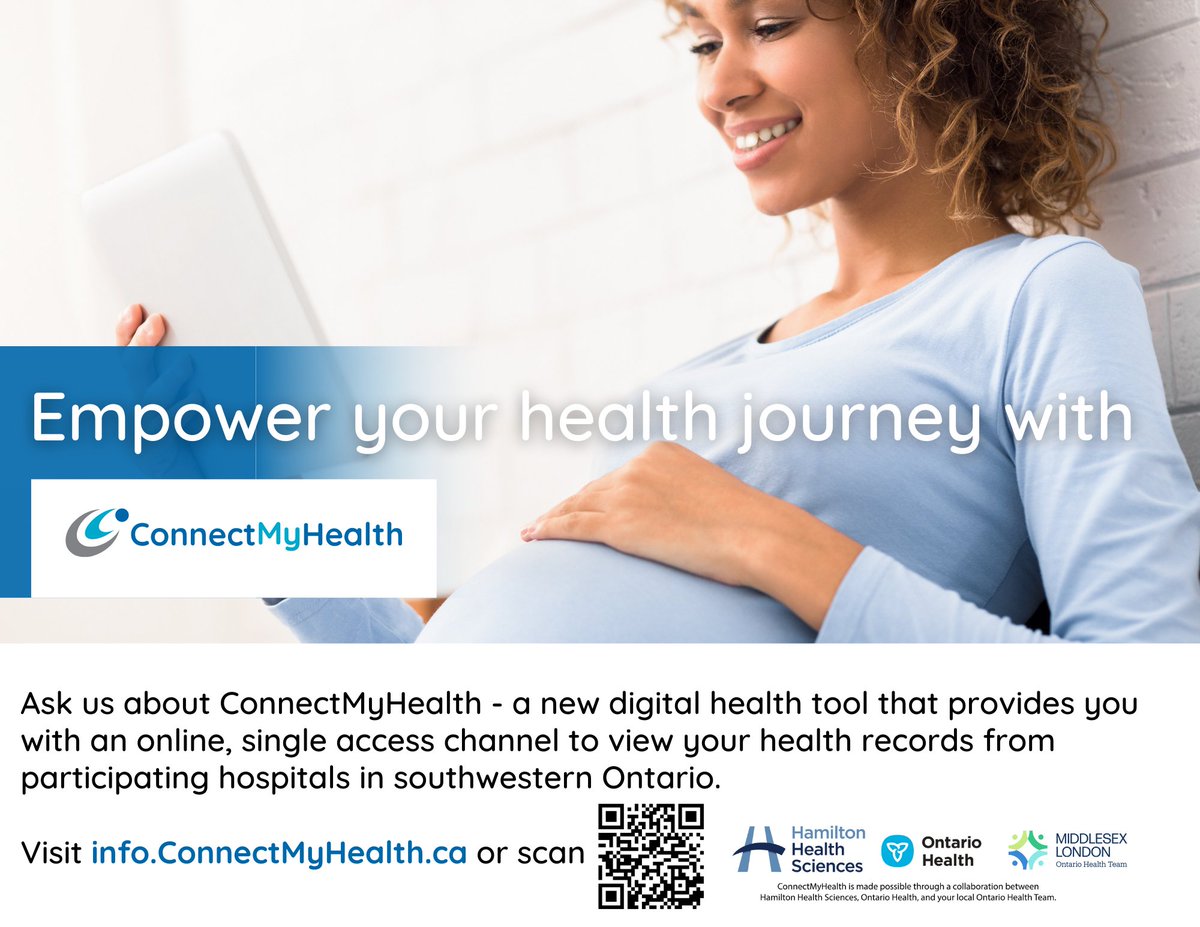 Middlesex London Ontario Health Team (@ml_oht) on Twitter photo You can now view your health records from many healthcare facilities in southwestern Ontario in one spot! Visit info.connectmyhealth.ca to learn more.
#OntarioHealthTeam #OHTs <a href="/cmhempowers/">ConnectMyHealth</a> You can now view your health records from many healthcare facilities in southwestern Ontario in one spot! Visit info.connectmyhealth.ca to learn more.
#OntarioHealthTeam #OHTs <a href="/cmhempowers/">ConnectMyHealth</a>