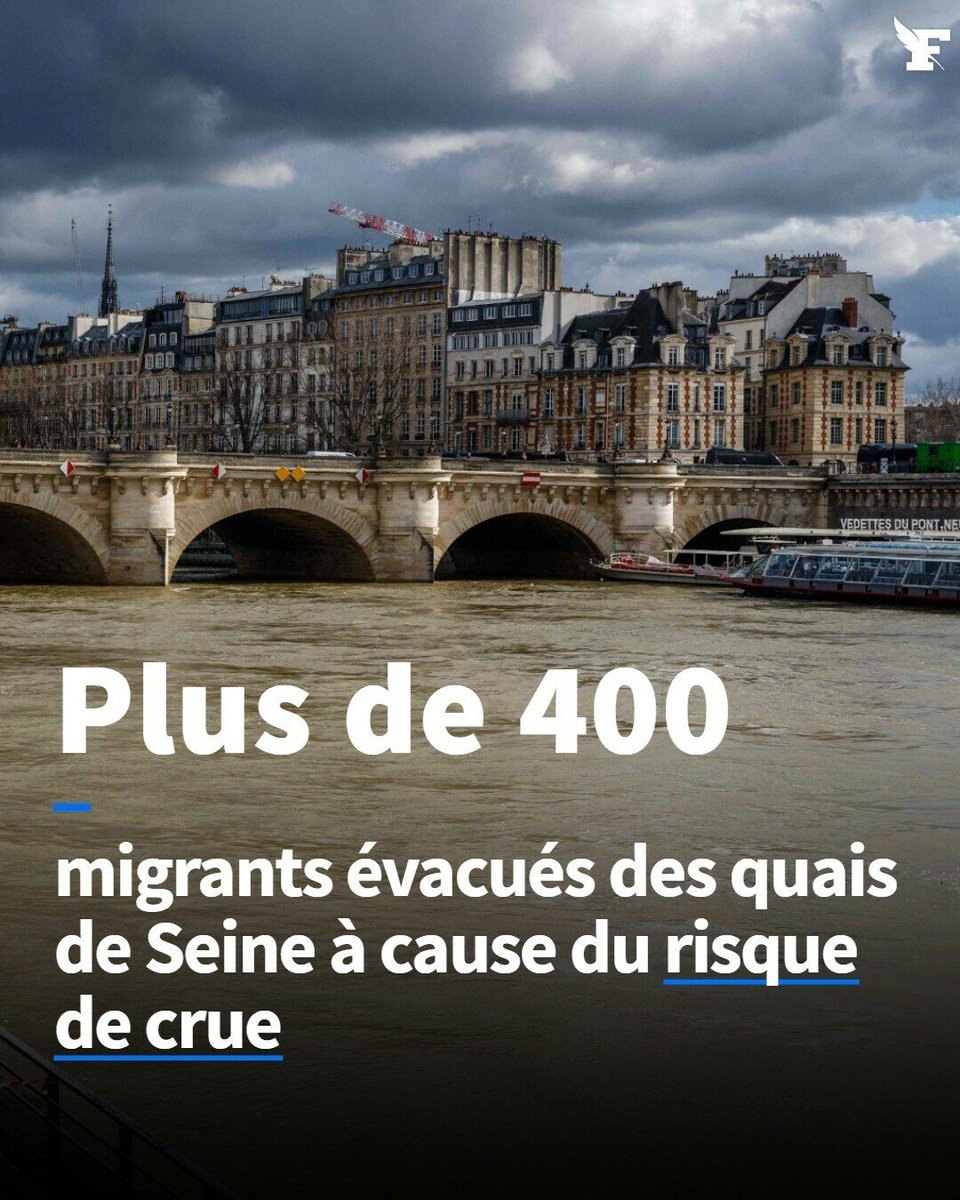 Eh oui les fachos, il y a toujours eu des centaines de migrants du Tiers-Monde dans des tentes Quechua sur les quais de Seine, on ne peut rien y faire.