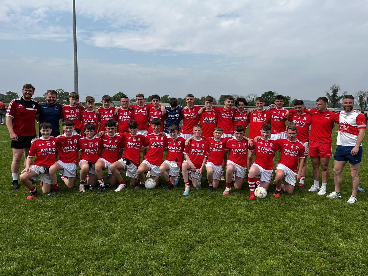 Congratulations to our u15 Feile team who defeated Palatine this morning in great sporting affair in NTC, Fenagh. Full time score of 1-9 to 0-4 Full report to follow. Well done to all players and management 🔴⚪️ @Carlow_GAA