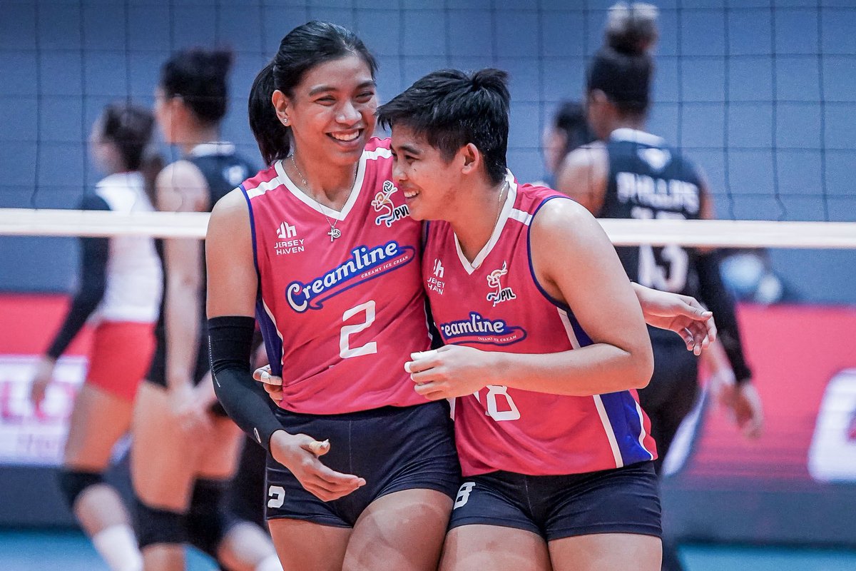 An off game will not define who you are as a player. Basta kami may tiwala kami sa inyo!

Thank you, Alyssa Valdez,
Thank you, Tots Carlos

Our MVP's 🫡🏐
