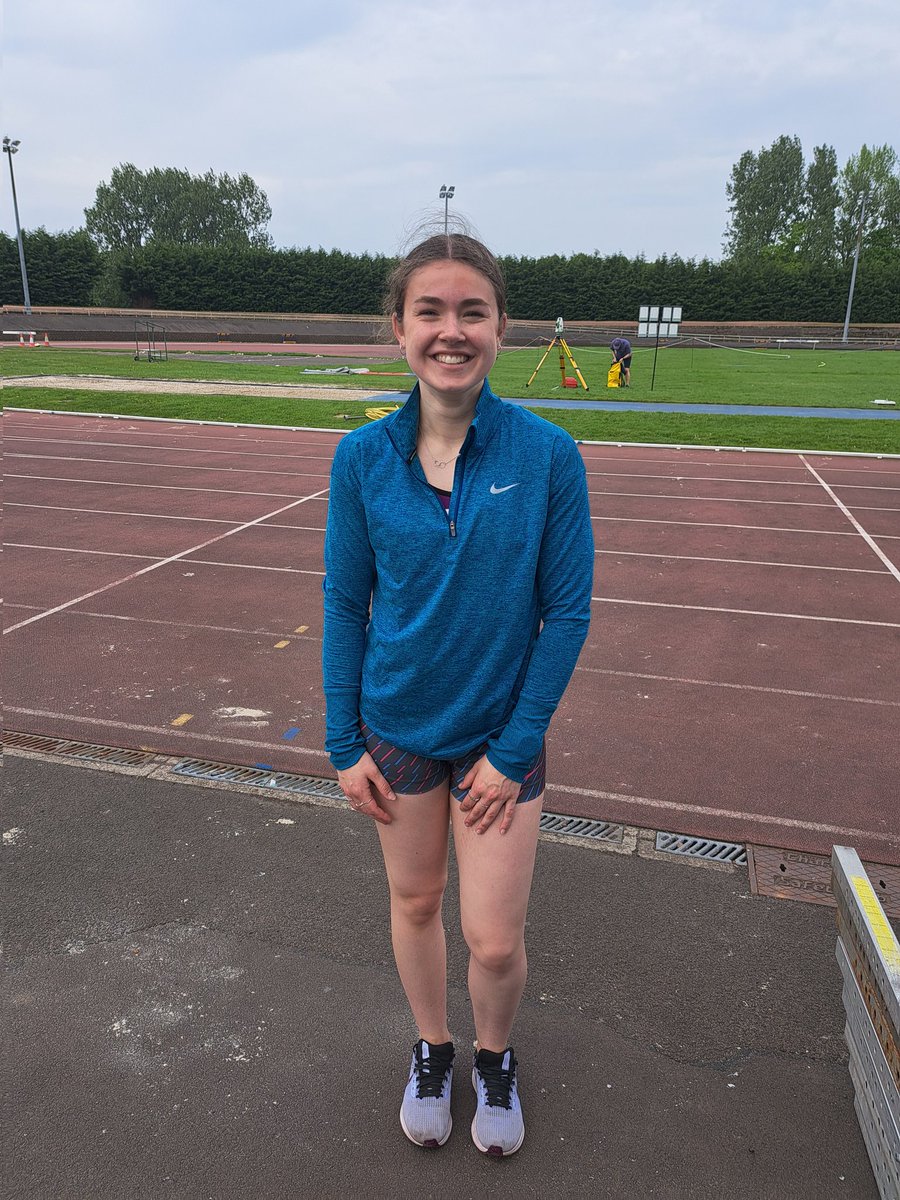 Laura coming out on top of the women's @scotathletics national open triple jump with a new PB and twice over 11m! #madeineastlothian 💜