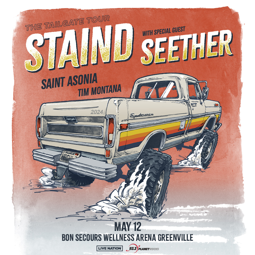 Staind with special guests, Seether, Saint Asonia, & Tim Montana is TONIGHT. Here's what to know before the show: 🤘Doors: 4:30PM 🤘Show: 6:00PM 🤘Box Office: 2PM