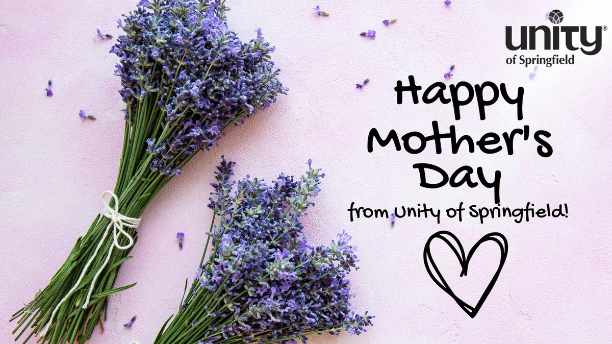 🌺 Happy Mother's Day 🌺 from Unity of Springfield 

'Keep on praying for faith, it is through prayer that you develop all your wonderful qualities of soul.' – Myrtle Fillmore, Mother of Unity.

#MothersDay #UnityOfSpringfield
