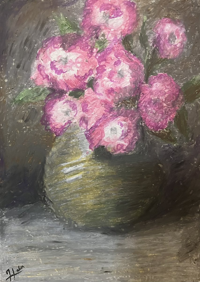 Pink blooms
Oil pastel on paper 
Available for sale on : 

saatchiart.com/art/Drawing-Pi…

@SaatchiArt #art #artforsale #originalart #painting #oilpastel #impressionism #BLOOMS #artlover