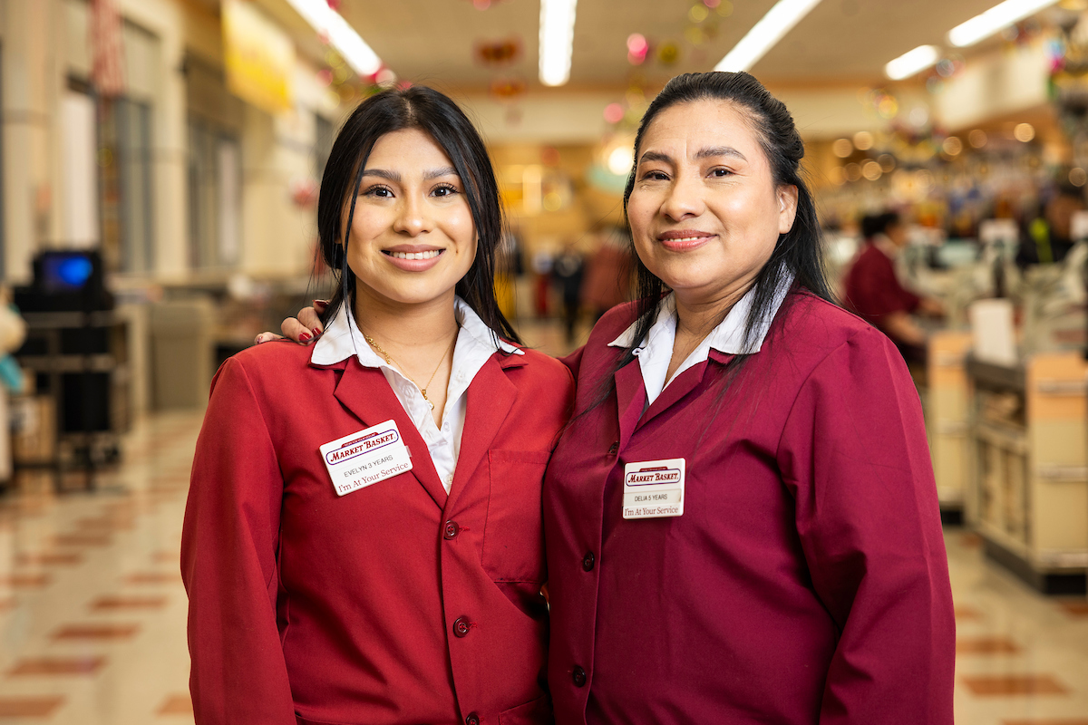 We are so glad to have mom Delia C. (Cashier, 5 years of service) and daughter Evelyn N. (Assistant Checkout Manager, 3 years of service) on our team in Waltham. Happy #MothersDay!