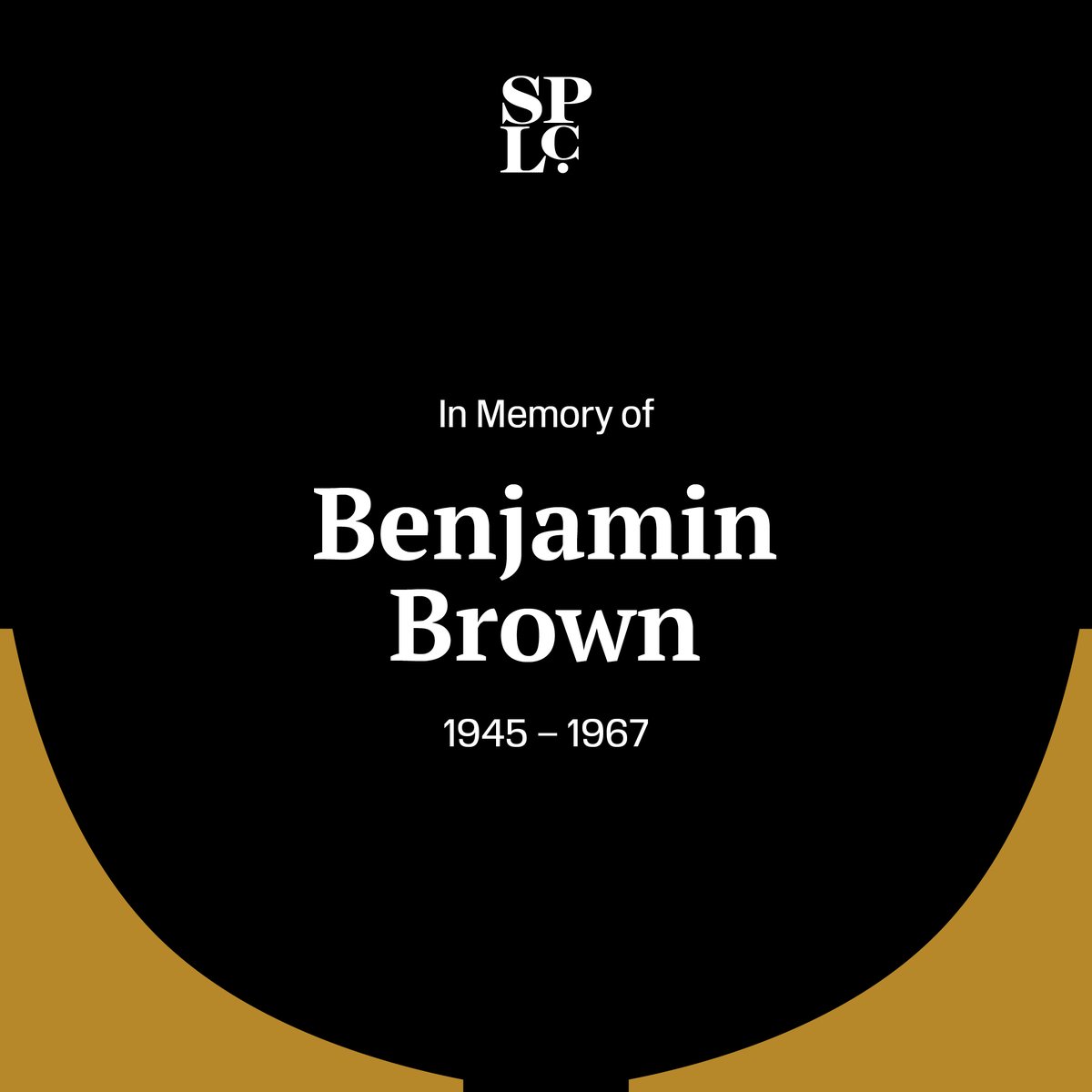 Benjamin Brown, a former civil rights organizer, was watching a student protest from the sidelines in Jackson, Mississippi. He was hit by stray gunshots from police who fired into the crowd. They killed him. Today, #TheMarchContinues #OTD