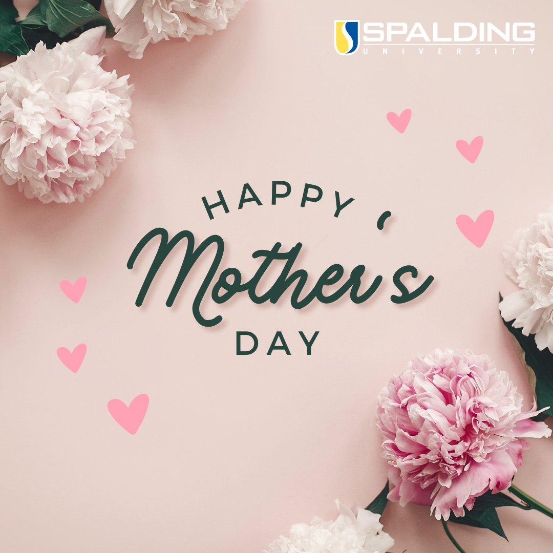 SpaldingU's tweet image. Behind every successful person is a loving and supportive mom. Happy Mother&apos;s Day to all the amazing moms out there! #SpaldingU #MothersDay