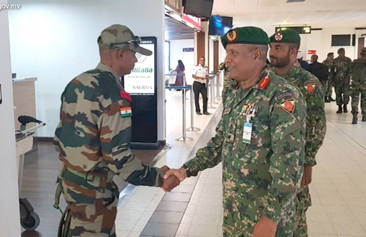 According Hanimaadhoo and Male' Airport security staff there's ,more than 120 Indian military officers Active in Hanimaadhoo Airport. And more than 700 spy is active across the maldives . This includes Uthuru thilafalhu and Addu as well in kulhudhuffushi and laamu .