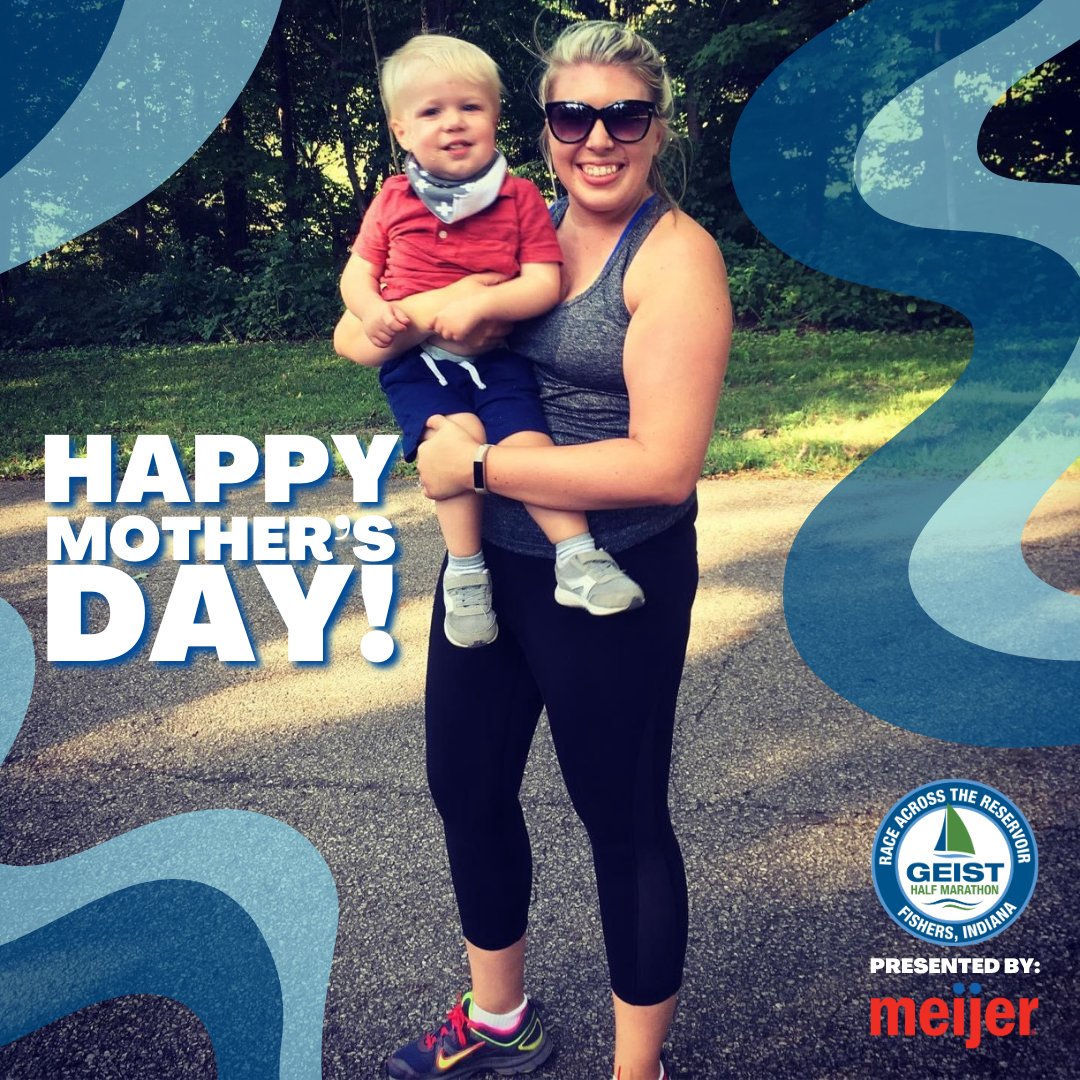 Happy Mother's Day! If you're a runner or walker, we hope you have a chance to get out today and enjoy yourself! 👟