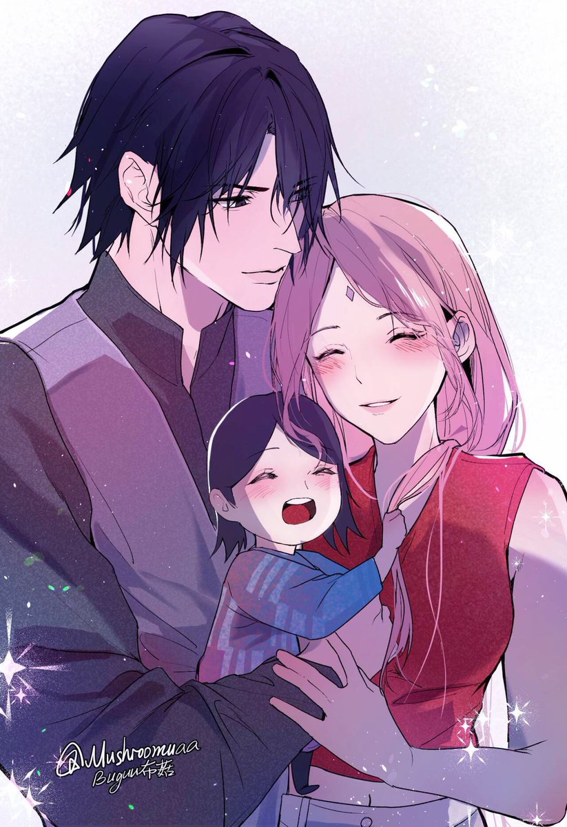 Mushroomuaa's tweet photo. 母亲节～
#sasusaku #sasukeuchiha #sakuraharuno #ssmonth23 #fanart #naruto #サスサク https://t.co/pWXdVxvof8