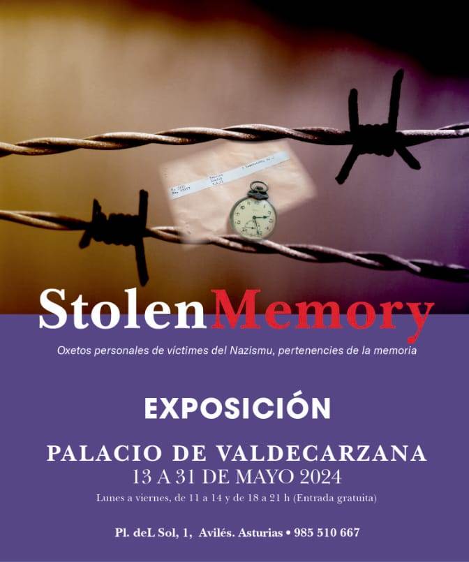 🖼️Avilés recibe #StolenMemory, una exposición que recupera la memoria de los españoles deportados a los campos de exterminio nazis 📌 Será inaugurada en el Palacio de Valdecarzana este lunes, 13 de mayo, y se podrá visitar hasta el 31 ℹ️ Más información: i.mtr.cool/qeauknuygo