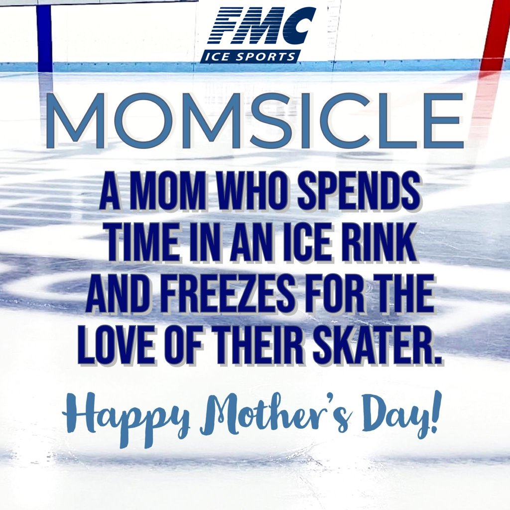 Happy Mother's Day!
Grateful to all the Moms in and out of the rinks supporting their skater, even if you might be a little chilly 🙂

#HappyMothersDay #momsicle
#hockeymoms #figureskatingmom #sportsmom