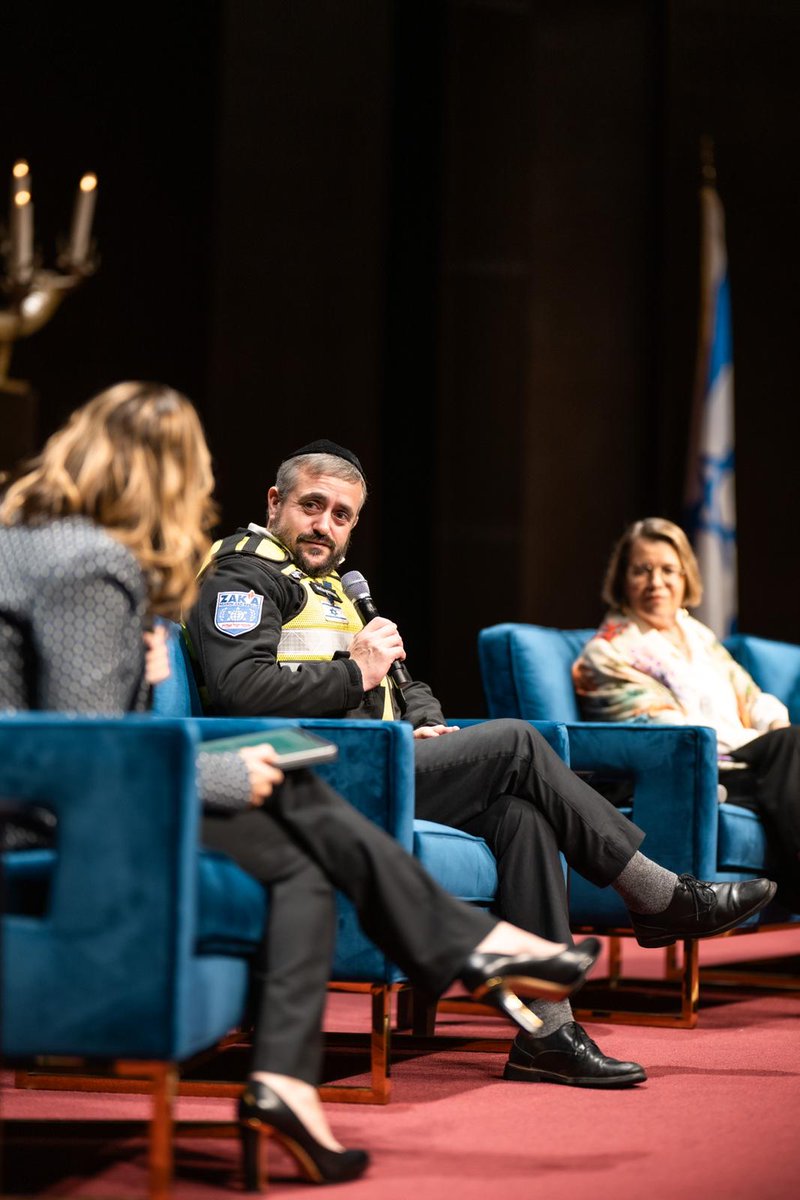 🎬 Honored to screen 'Screams Before Silence' at Temple Emanuel, NYC. A powerful Sheryl Sandberg film on women's plight during the Oct 7 Hamas attack on Israel. Thanks to ZAKA volunteer Simcha Greiniman & panelists for profound insights. #StandWithIsrael #StopViolenceAgainstWomen