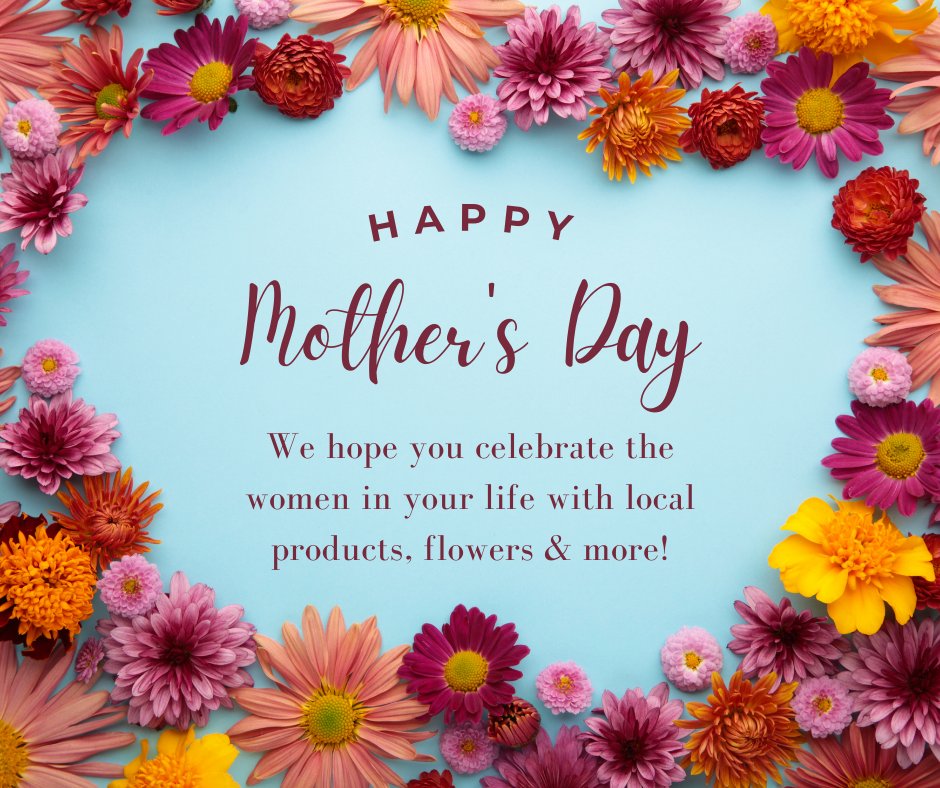 Happy Mother's Day from all of us at the NCDA&CS! Celebrate mom today and every day with local products, produce, flowers and more. They are more than deserving of the best! #GotToBeNC #NCAgriculture