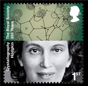 Born #OnThisDay 1910: Dorothy Hodgkin, chemist & Nobel Prize Winner (1964) for her leading X-ray crystallography work on the structure of biomolecules including vitamin B12. She was pioneer in many ways & one of my scientific heroines. #RealTimeChem @RoySocChem