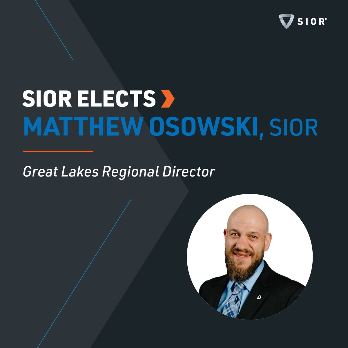The #SIOR Great Lakes Region has a new leader at its helm! Congrats to Matthew Osowski, SIOR, for his election to serve as Regional Director. Specializing in sales & leasing, Matt is excited to contribute his market knowledge & expertise when he assumes his new role this fall.