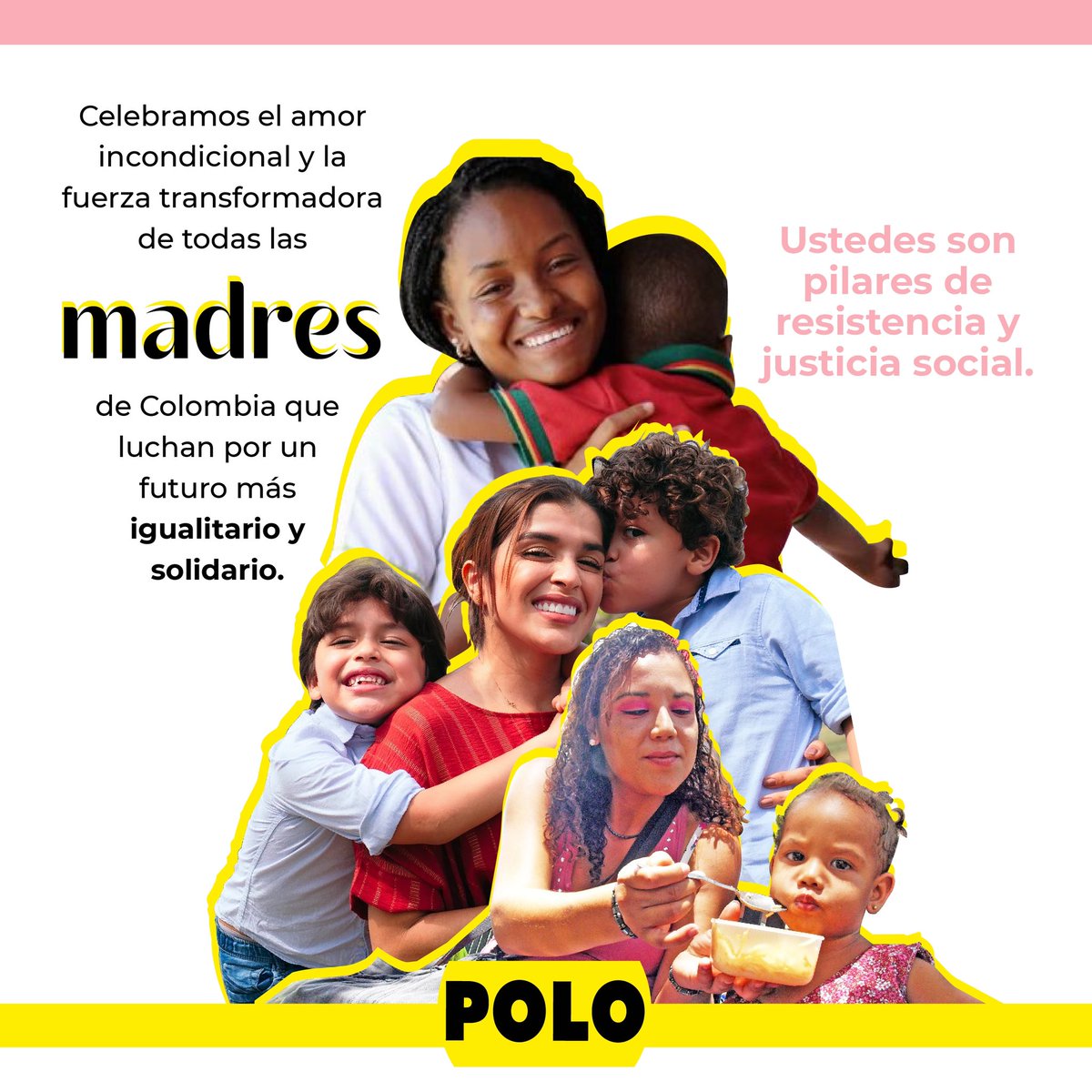 Hoy honramos el espíritu de lucha y resistencia de todas las madres que trabajan día a día por una Colombia digna y en paz. ¡Su fuerza nos inspira para seguir transformando a el país!✊💜 ¡Feliz Día de la Madre!